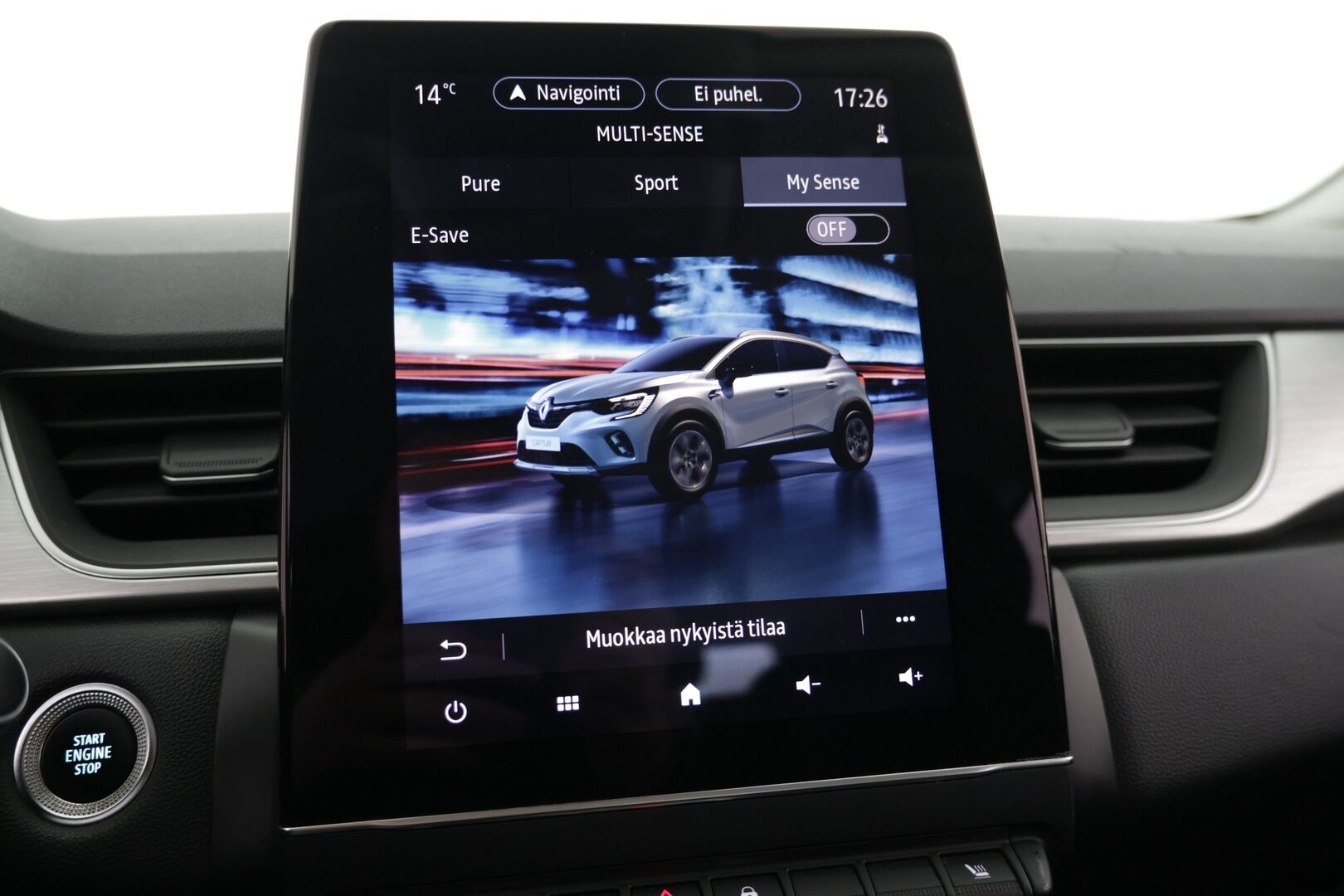 Renault Captur 2021 E-TECH Plug-in hybrid Intens * Suomi-auto / Vakkari / Koukku / P-Kamera / Navi / Kaistavahti * - Huippu katumaasturi / Hyvä maavara / Kattavat varusteet! - HULLUT AVAJAISHULINAT KORKOTARJOUS 3,29 %