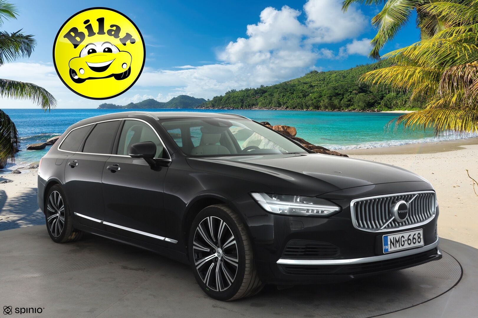 Volvo V90 2021 T6 TwE AWD Inscription aut - | Webasto | Koukku | ACC | LED | P.Kamera | Sporttinahat Muistilla | Kaistavahti | Keyless | 1-om Suomi-auto | 2x Latauskaapelit | Kahdet renkaat aluvanteilla | Merkkihuollot |
