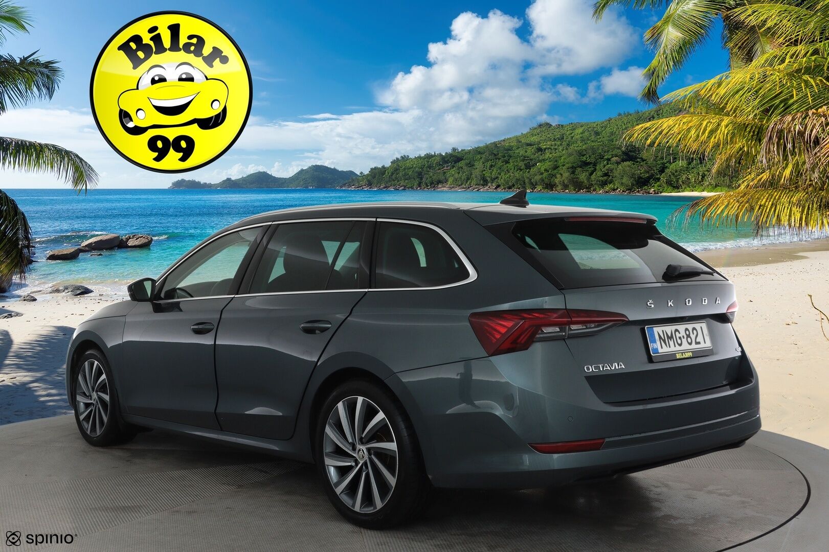 Skoda Octavia 2021 Combi 2,0 TDI 200 4x4 Style DSG **HUD / Webasto / Koukku / ACC / Matrix-LED / P.Kamera / Navi / Kaistavahti / Keyless** - Suomi-auto / Kahdet Renkaat / Merkkihuollettu!