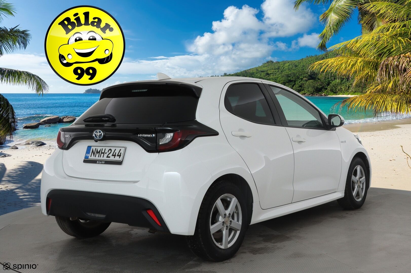 Toyota Yaris 2021 1,5 Hybrid Active Business * ACC / P.kamera / Navi / KeylessGo / Ratinlämmitin * - 1.Om Suomi-auto / Kahdet renkaat aluvanteilla / Merkkihuollettu