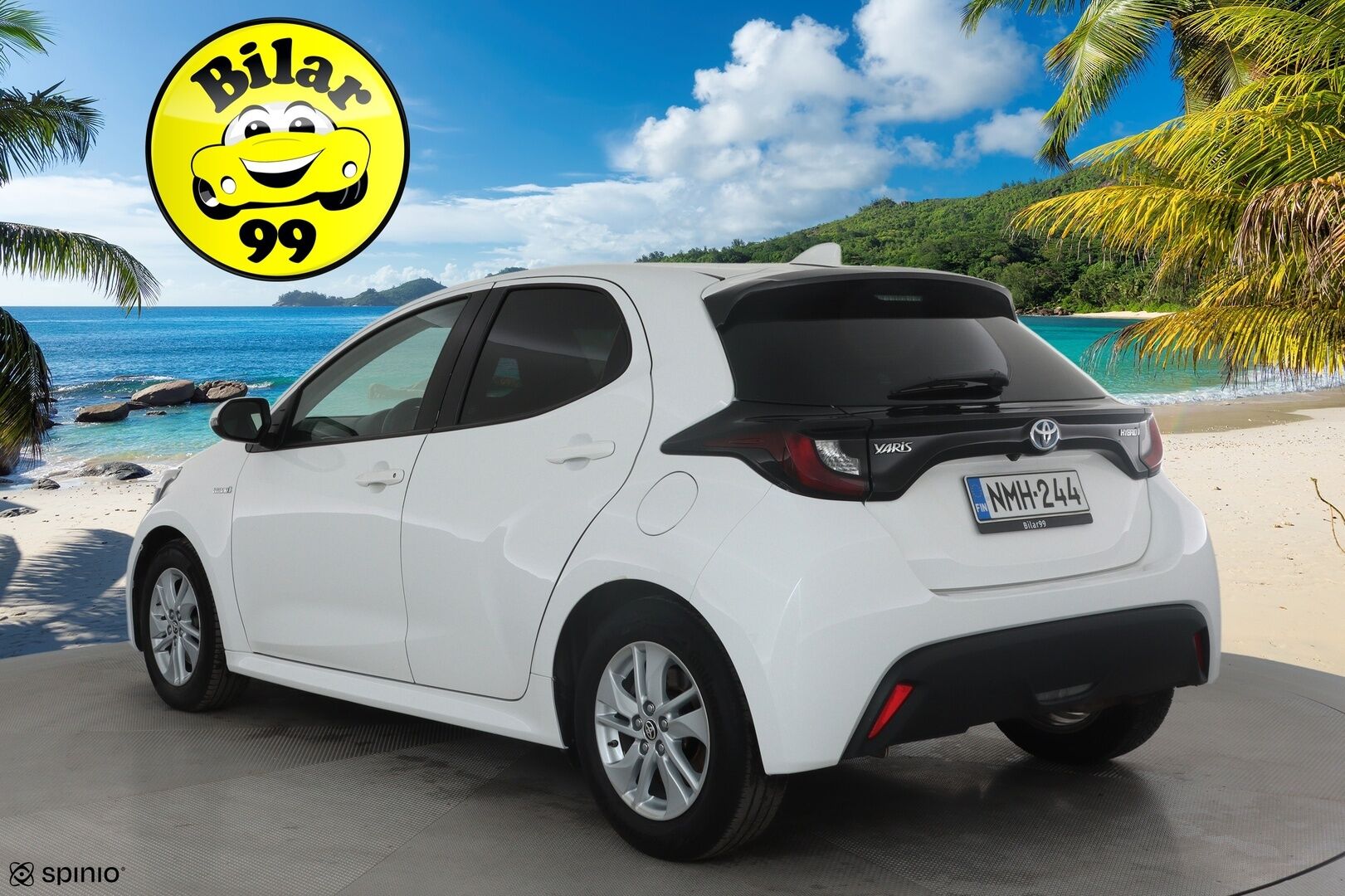 Toyota Yaris 2021 1,5 Hybrid Active Business * ACC / P.kamera / Navi / KeylessGo / Ratinlämmitin * - 1.Om Suomi-auto / Kahdet renkaat aluvanteilla / Merkkihuollettu