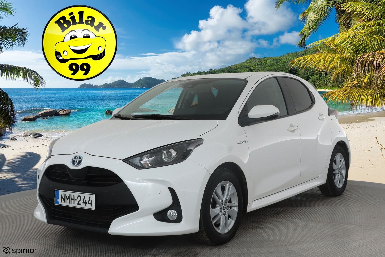 Toyota Yaris 2021 1,5 Hybrid Active Business *P.Kamera / Ratinlämmitin / Navi / ACC / KeylessGo* - *1.OM Suomi-auto / Kahdet renkaat aluvanteilla / Merkkihuollettu*