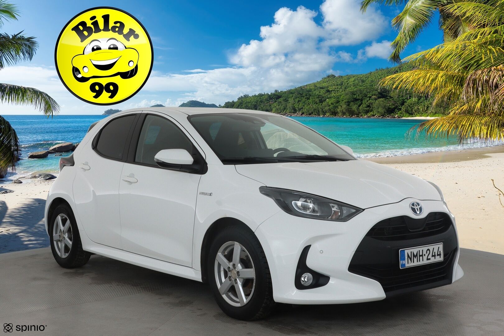 Toyota Yaris 2021 1,5 Hybrid Active Business * ACC / P.kamera / Navi / KeylessGo / Ratinlämmitin * - 1.Om Suomi-auto / Kahdet renkaat aluvanteilla / Merkkihuollettu