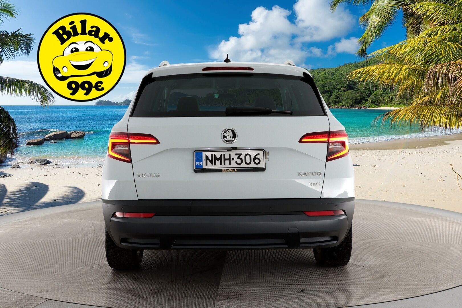 SKODA KAROQ 2018 2.0 TDI 150 4x4 Style DSG Autom. - Webasto / Adapt.vakkari / P.Kamera / Koukku