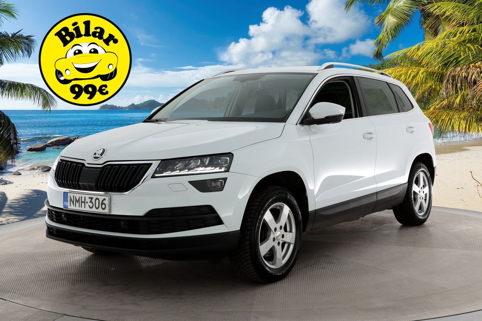 SKODA KAROQ 2018 2.0 TDI 150 4x4 Style DSG Autom. - Webasto / Adapt.vakkari / P.Kamera / Koukku