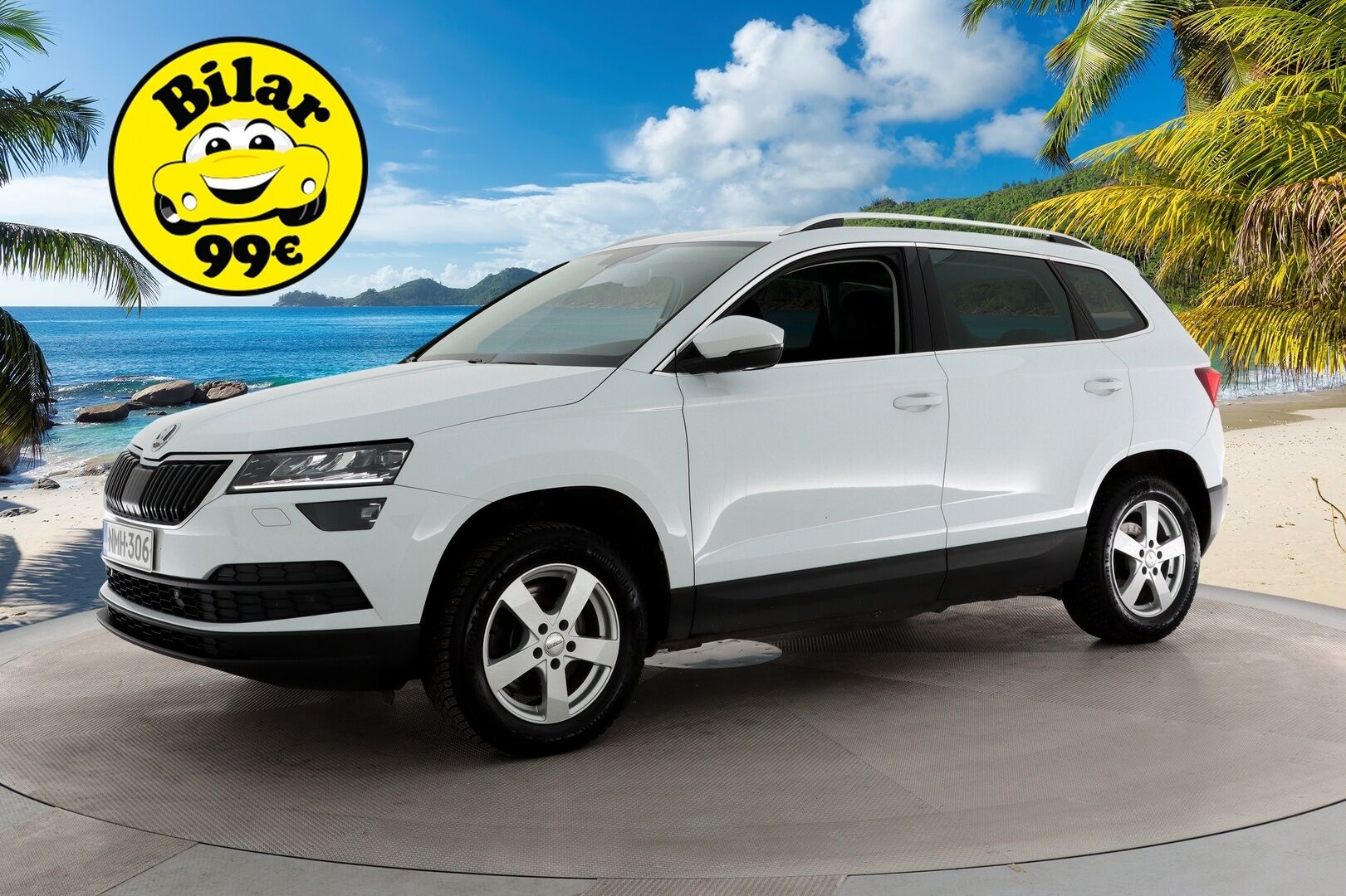 SKODA KAROQ 2018 2.0 TDI 150 4x4 Style DSG Autom. - Webasto / Adapt.vakkari / P.Kamera / Koukku
