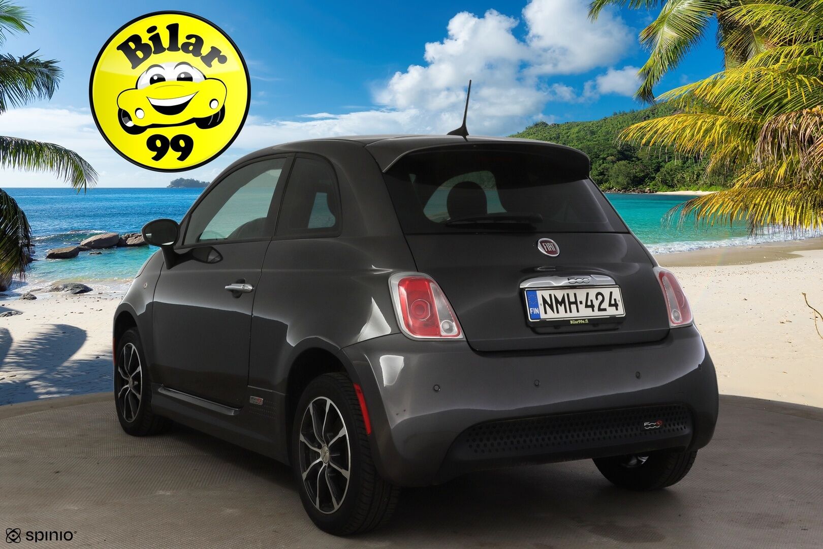 Fiat 500e 2016 500E Viistoperä * Vakkari / Navi / Ilmastointi / Nahkapenkit * - * Siistikuntoinen, näppärä ja edullinen käyttöauto! *  Tähän myös todella pieni kuukausierä! * 