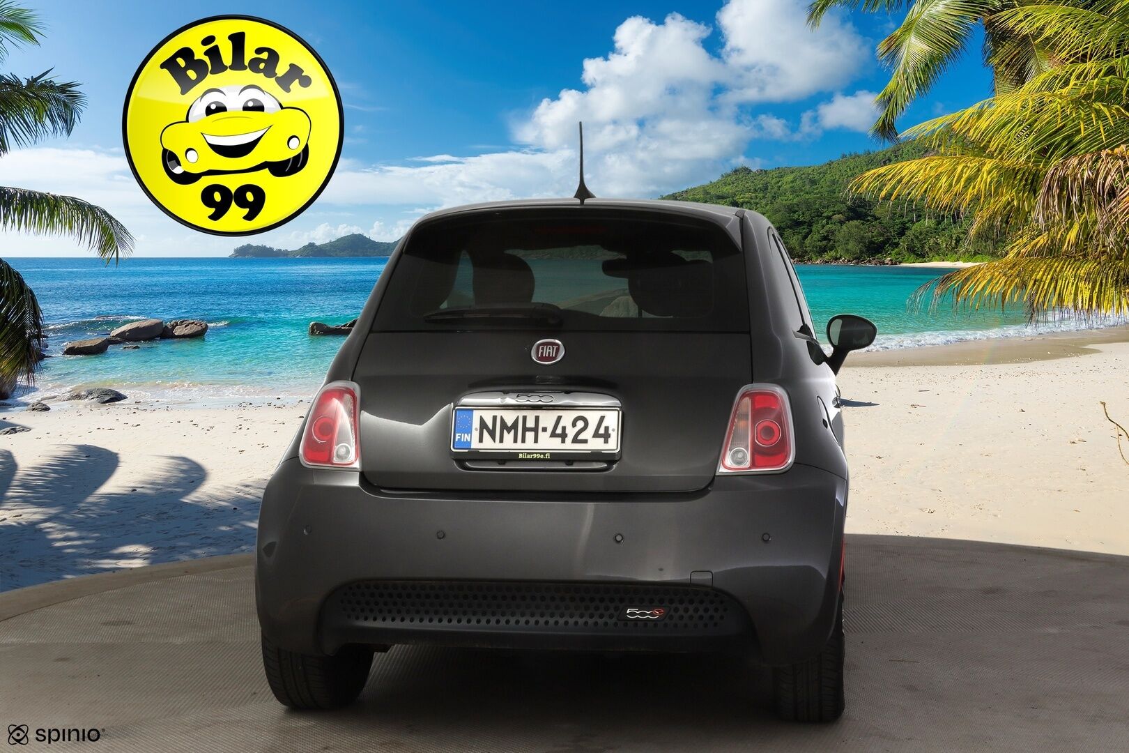 Fiat 500e 2016 500E Viistoperä * Vakkari / Navi / Ilmastointi / Nahkapenkit * - * Siistikuntoinen, näppärä ja edullinen käyttöauto! *  Tähän myös todella pieni kuukausierä! * 