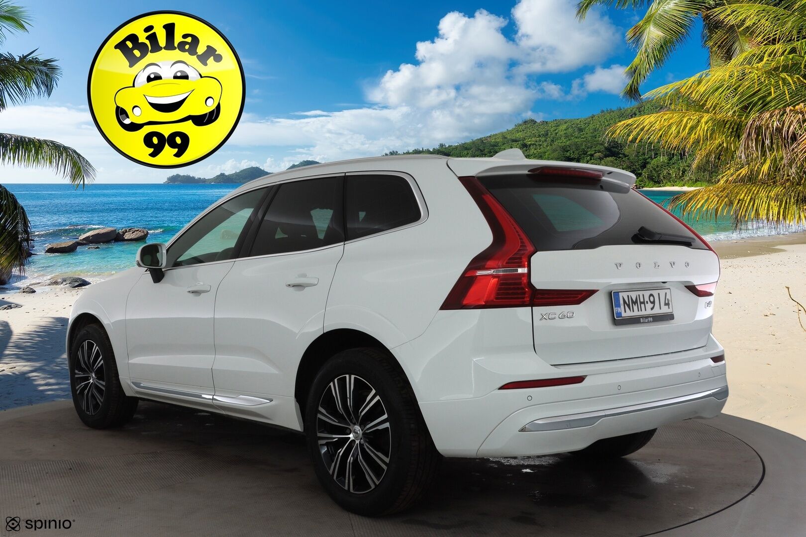 Volvo XC60 2022 B4 AWD D-MHEV Business Inscription - Webasto |  ACC | Full-LED | P.Kamera | Ilmastoidut Sportnahat Muistilla | Navi | KATSO HISTORIALLINEN KAMPANJAHINTA! | Merkkihuollot | Kahdet renkaat aluvanteilla | 1-om Suomi-auto