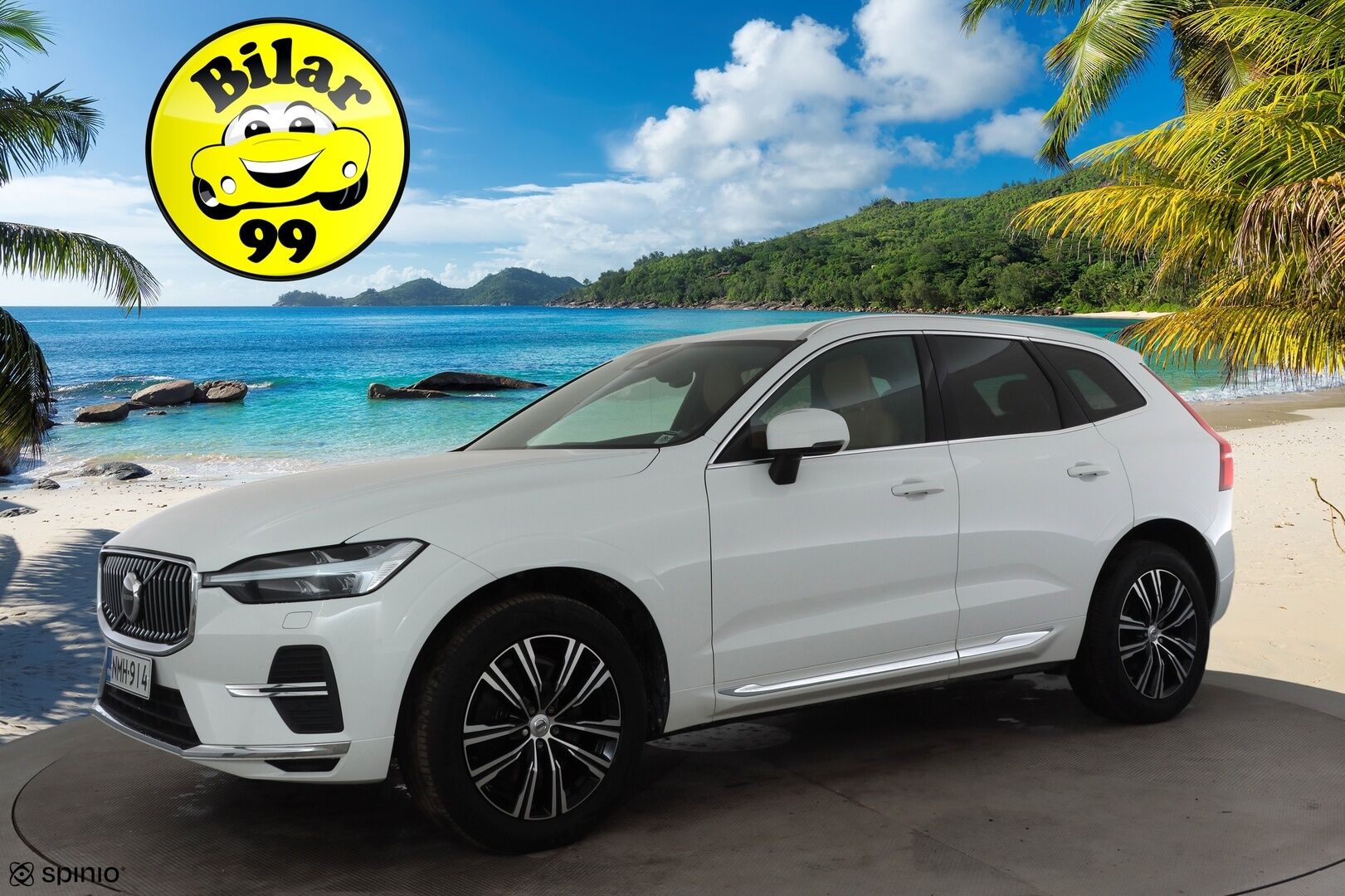 Volvo XC60 2022 B4 AWD D-MHEV Business Inscription - Webasto |  ACC | Full-LED | P.Kamera | Ilmastoidut Sportnahat Muistilla | Navi | KATSO HISTORIALLINEN KAMPANJAHINTA! | Merkkihuollot | Kahdet renkaat aluvanteilla | 1-om Suomi-auto