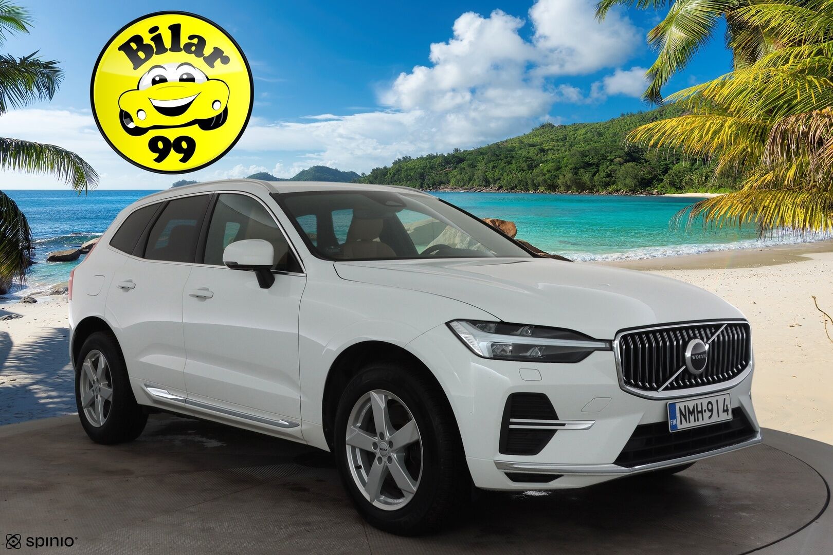 Volvo XC60 2022 B4 AWD D-MHEV Business Inscription - Webasto |  ACC | Full-LED | P.Kamera | Ilmastoidut Sportnahat Muistilla | Navi | KATSO HISTORIALLINEN KAMPANJAHINTA! | Merkkihuollot | Kahdet renkaat aluvanteilla | 1-om Suomi-auto