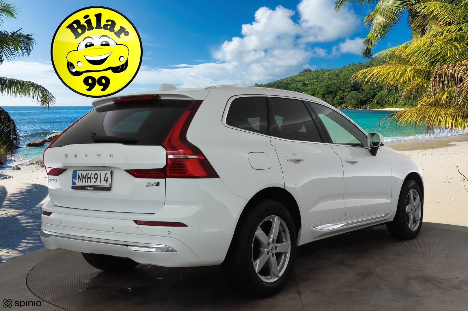 Volvo XC60 2022 B4 AWD D-MHEV Business Inscription - Webasto |  ACC | Full-LED | P.Kamera | Ilmastoidut Sportnahat Muistilla | Navi | KATSO HISTORIALLINEN KAMPANJAHINTA! | Merkkihuollot | Kahdet renkaat aluvanteilla | 1-om Suomi-auto
