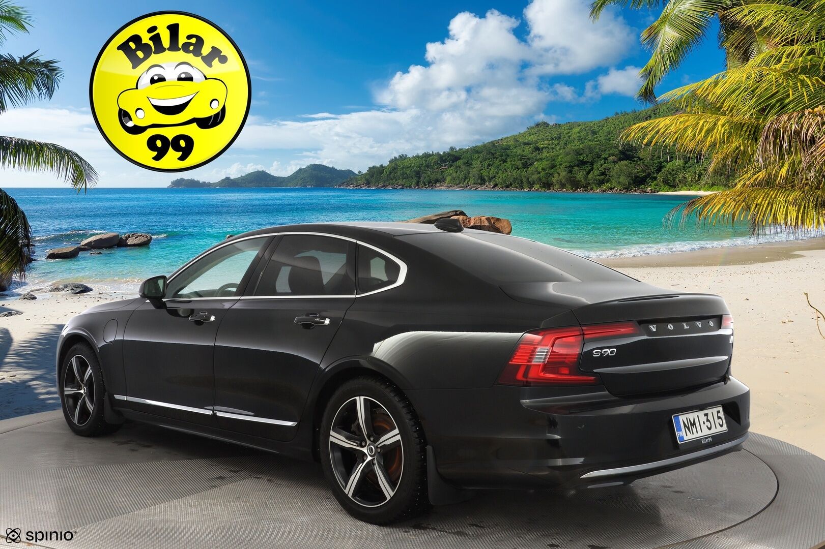 Volvo S90 2022 T8 AWD Long Range High Performance Inscription * ACC / B&W / Lasikattoluukku / Muistipenkit / Nahkasisusta / Blis * - Suomi-auto / Akku kuntotarkastettu SoH 95.9% 