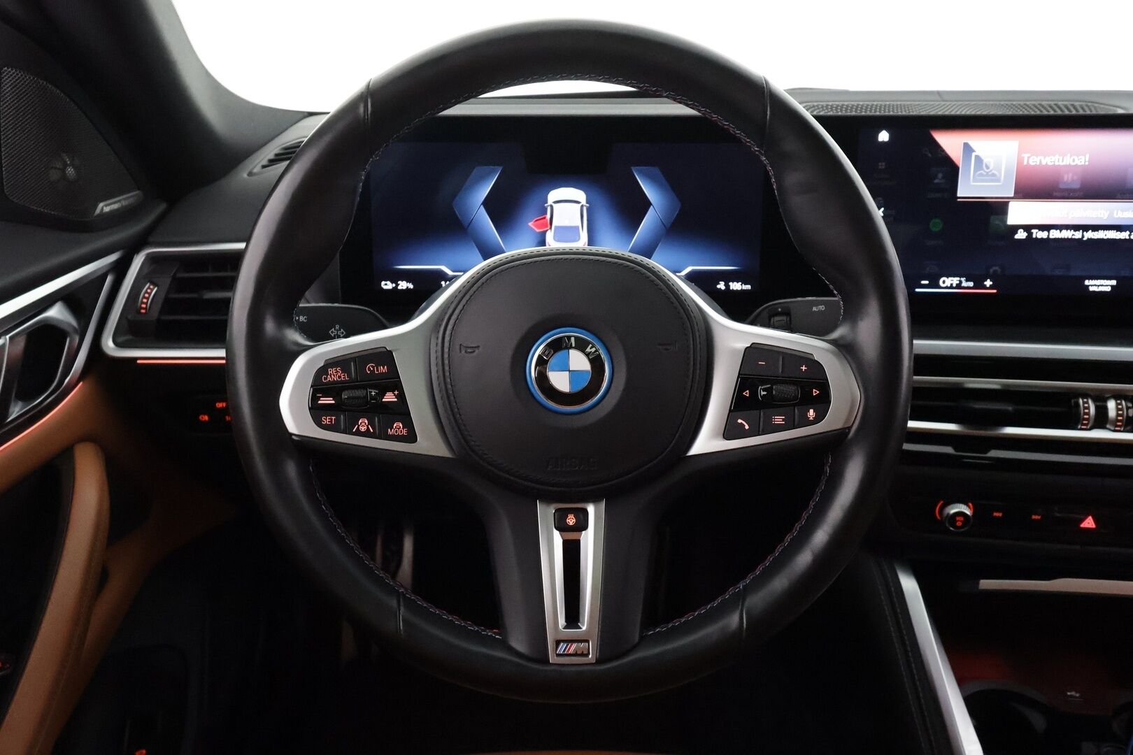 BMW I4 M50 2022 M50 Super Charged - | ACC | M-Penkit | Koukku | Laser Light | H/K | HUD | Lasikattoluukku | Lisälämmitin | Adaptiivinen M-Sport Alusta | 360-Kamera | Comfort access | Merkkihuollettu | Suomi-auto | Kahdet renkaat |
