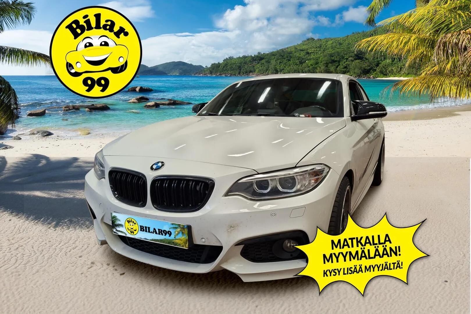 BMW 230 2017 F22 Coupe 230i A M-Sport - Harvinainen | Nahkasisusta | Sporttipenkit | HiFi | Xenon | P.Tutkat | 