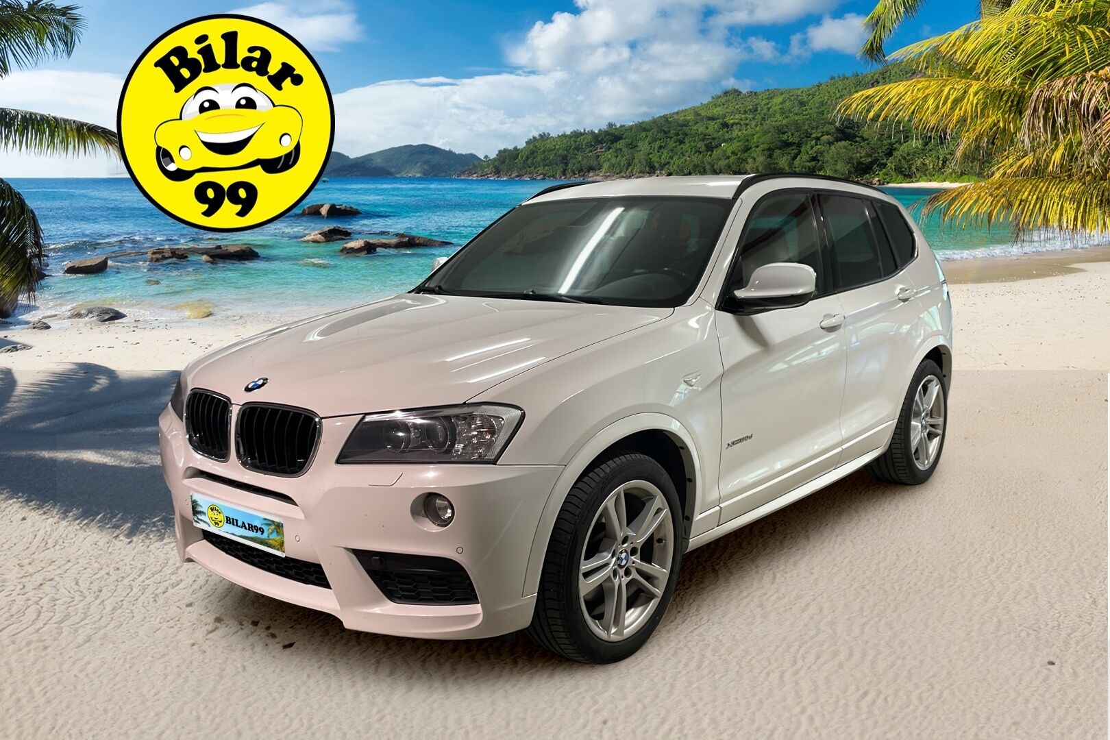 BMW X3 2012 xDrive20d TwinPower Turbo A F25 Business M-Sport - | Peruutuskamera | Sporttipenkit | Koukku | Xenon | Ratinlämmitin | S-Luukku | Hyvin huollettu |