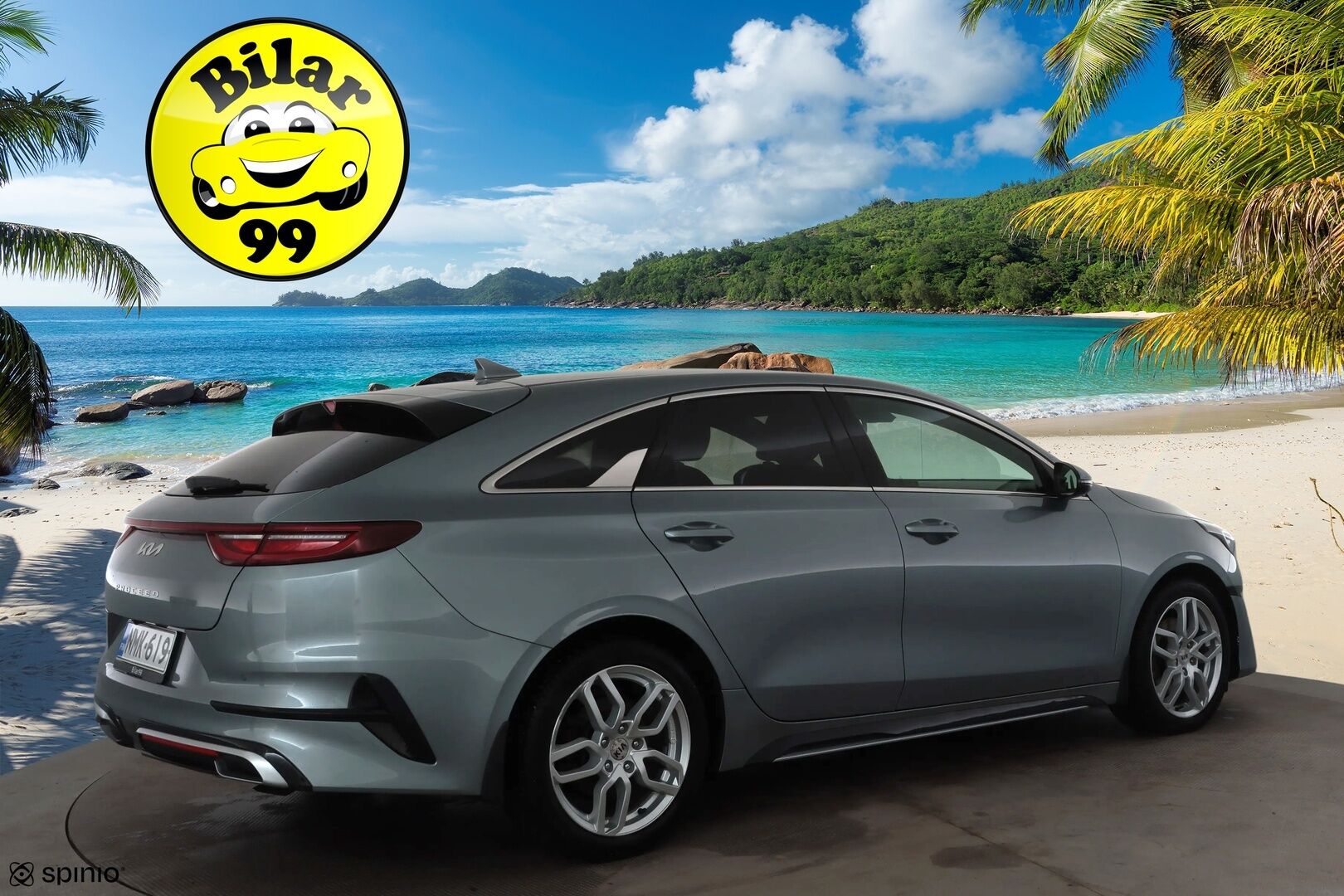 Kia ProCeed 2022 1,5 T-GDI 160hv GT-Line DCT * Vakkari / P.kamera / Navi / Lohko+Sisä / Puolinahat / Kaistavahti / Facelift * - Suomi-auto / Kahdet renkaat aluvanteilla / Merkkihuollettu