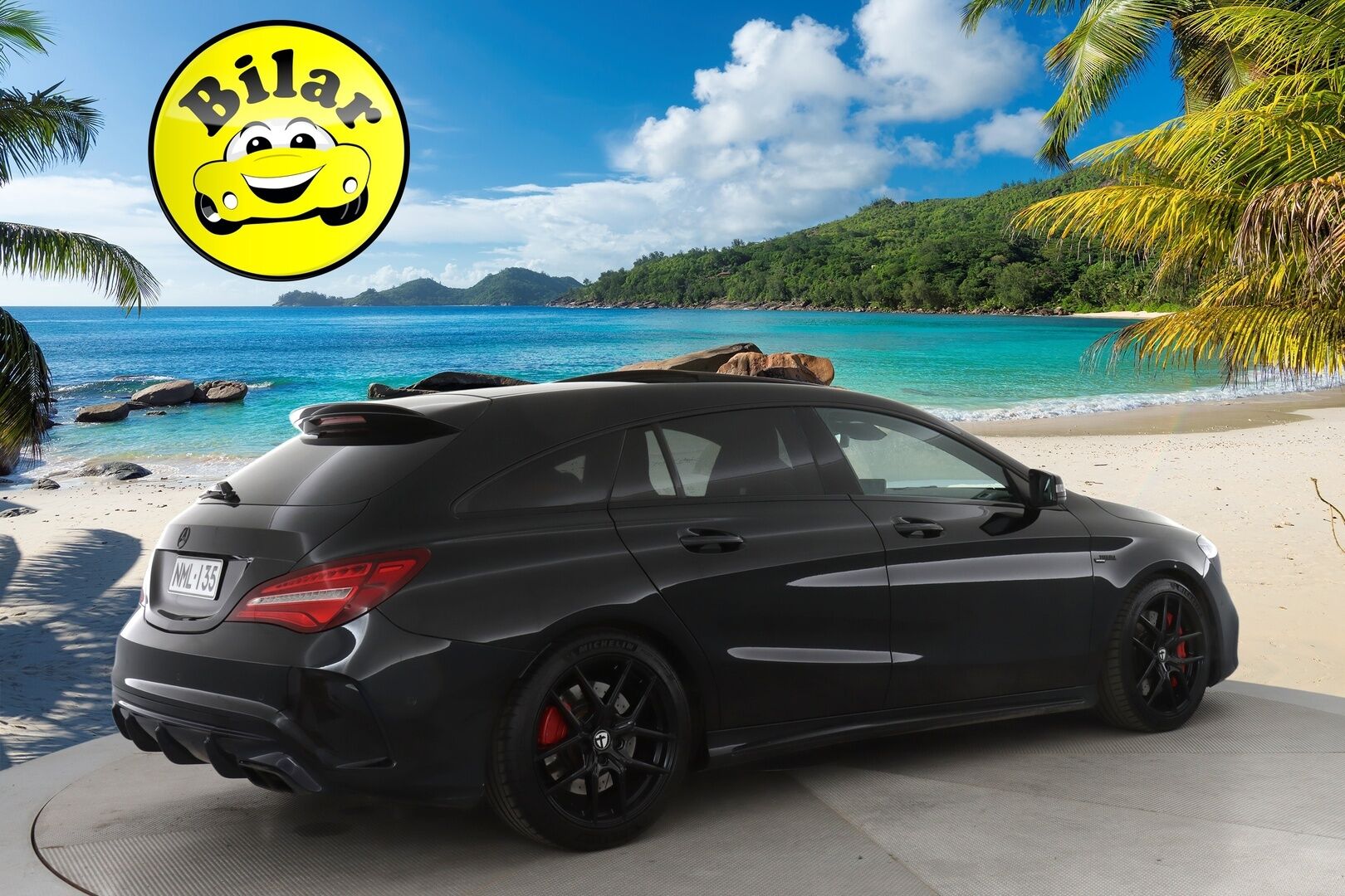 Mercedes-Benz CLA 45 AMG 2017 4Matic Shooting Brake - | Sport-putkisto | DTR+ | Harman&Kardon | Panorama | P.kamera & tutkat | Muistipenkki | Nahka-alcantara | LED High Performance | 
