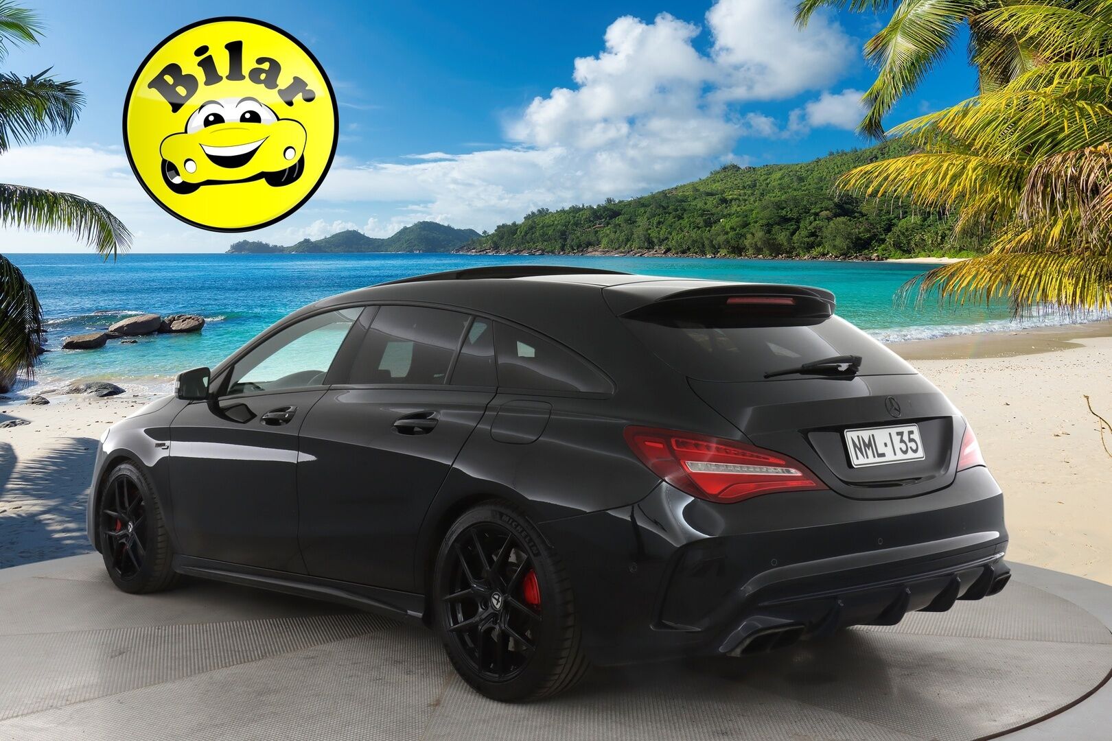 Mercedes-Benz CLA 45 AMG 2017 4Matic Shooting Brake - | Sport-putkisto | DTR+ | Harman&Kardon | Panorama | P.kamera & tutkat | Muistipenkki | Nahka-alcantara | LED High Performance | 