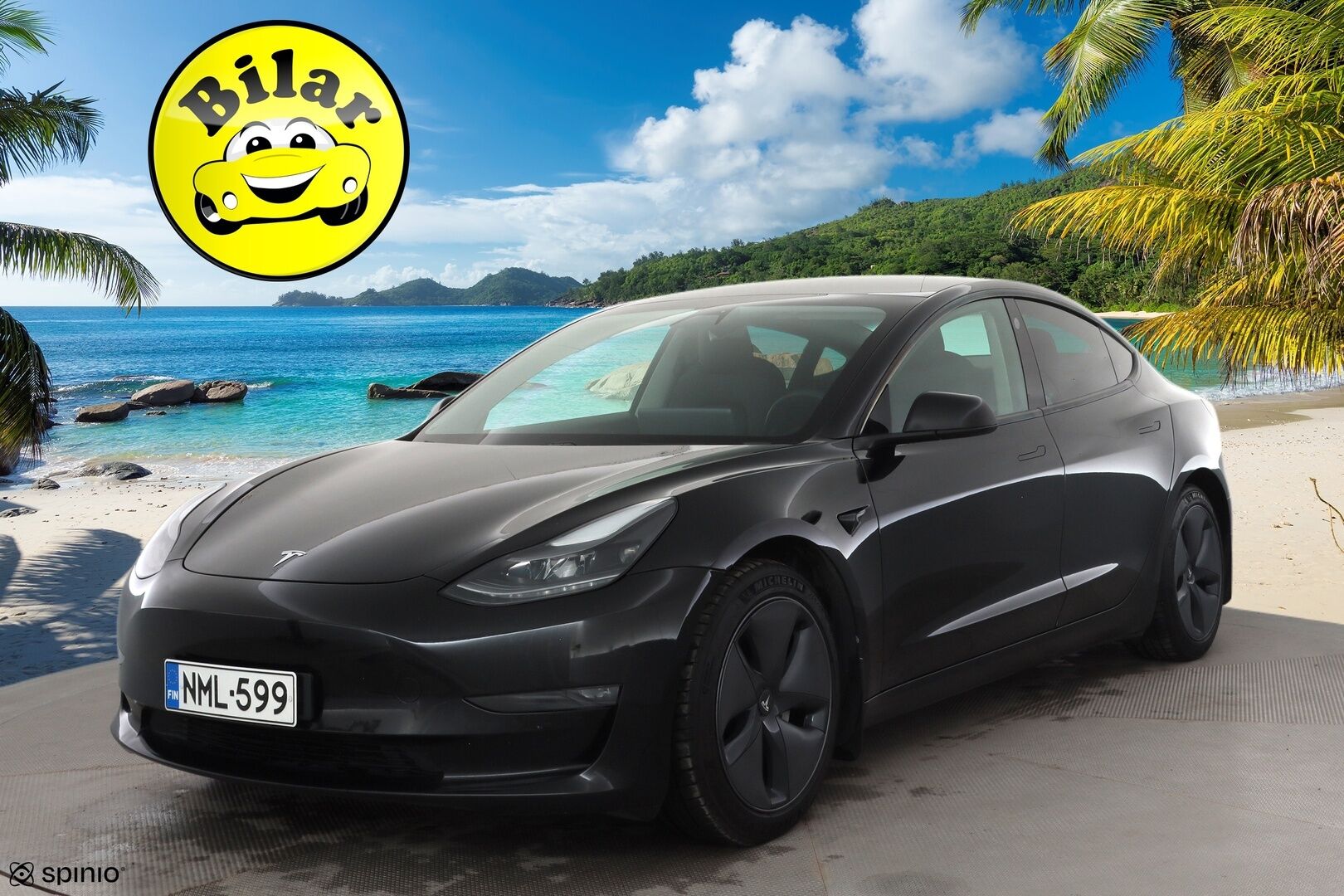 Tesla Model 3 2021 Long Range - | ACC | Refresh | Lasikatto | Premium Audio | Matrix | Sähkönahat | Muistipenkki | P.kamera | Oikeat p.tutkat | Autosteer | Keyless | 