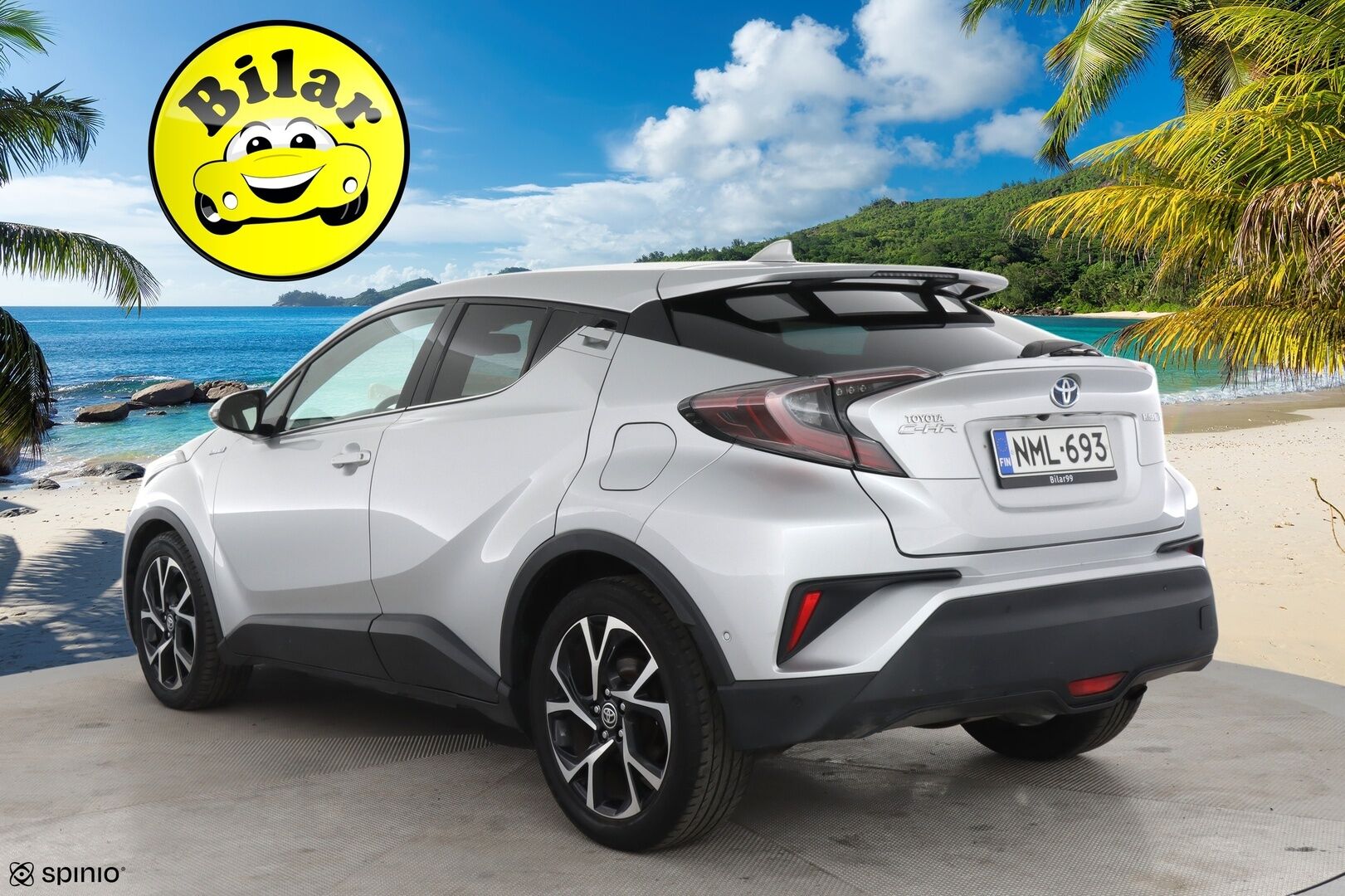 Toyota C-HR 2017 1,8 Hybrid Active - | P-kamera | Puolinahkasisusta | BSM | Keyless | Ledit | Kaistavahti | 2x Toyotan aluvanteet |