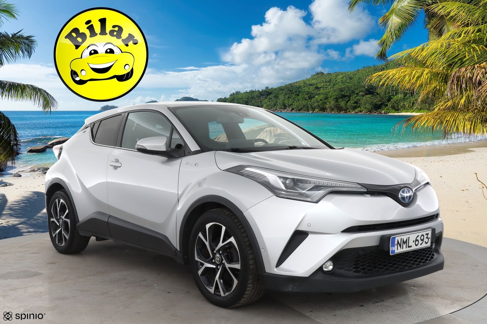 Toyota C-HR 2017 1,8 Hybrid Active - | P-kamera | Puolinahkasisusta | BSM | Keyless | Ledit | Kaistavahti | 2x Toyotan aluvanteet |