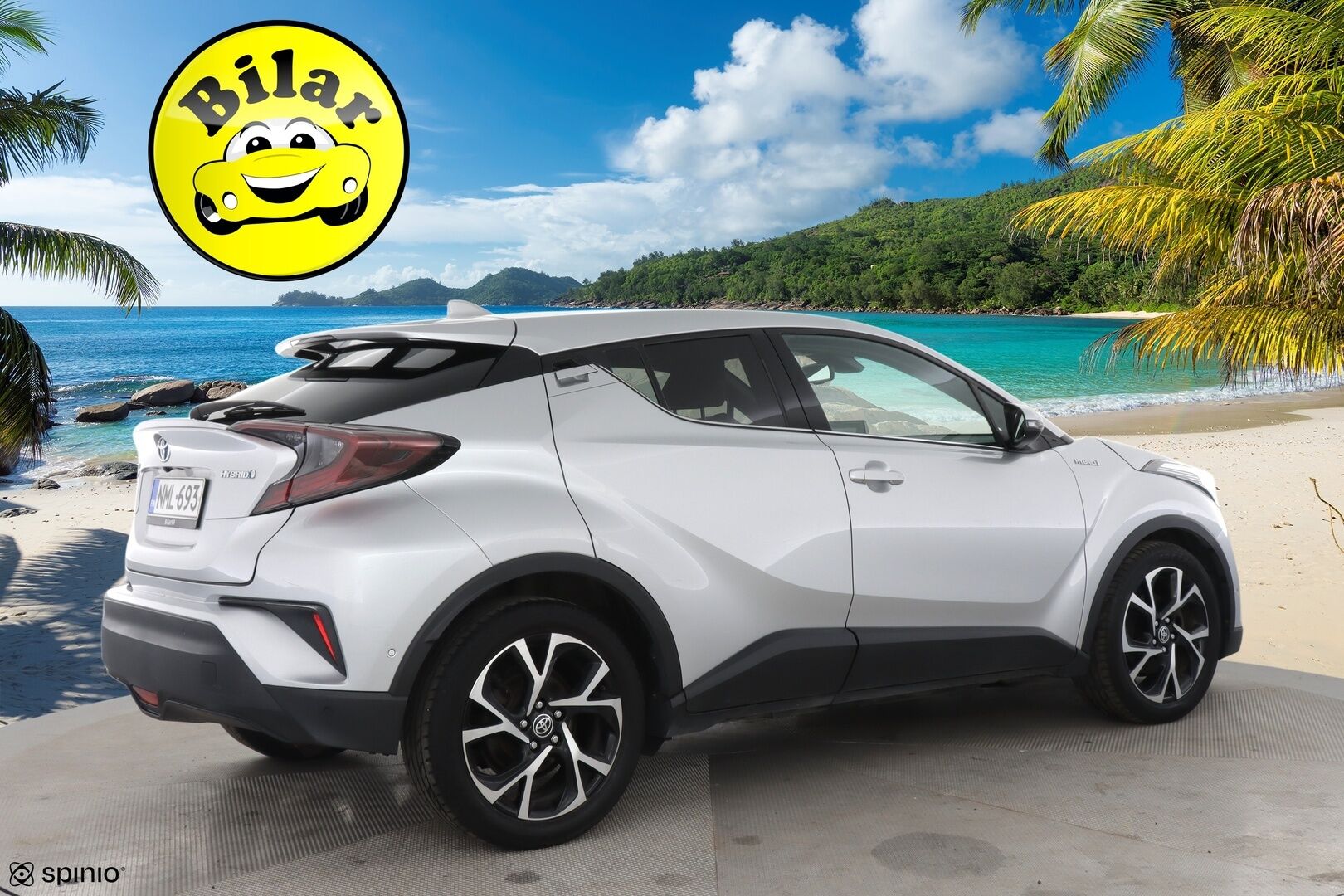 Toyota C-HR 2017 1,8 Hybrid Active - | P-kamera | Puolinahkasisusta | BSM | Keyless | Ledit | Kaistavahti | 2x Toyotan aluvanteet |