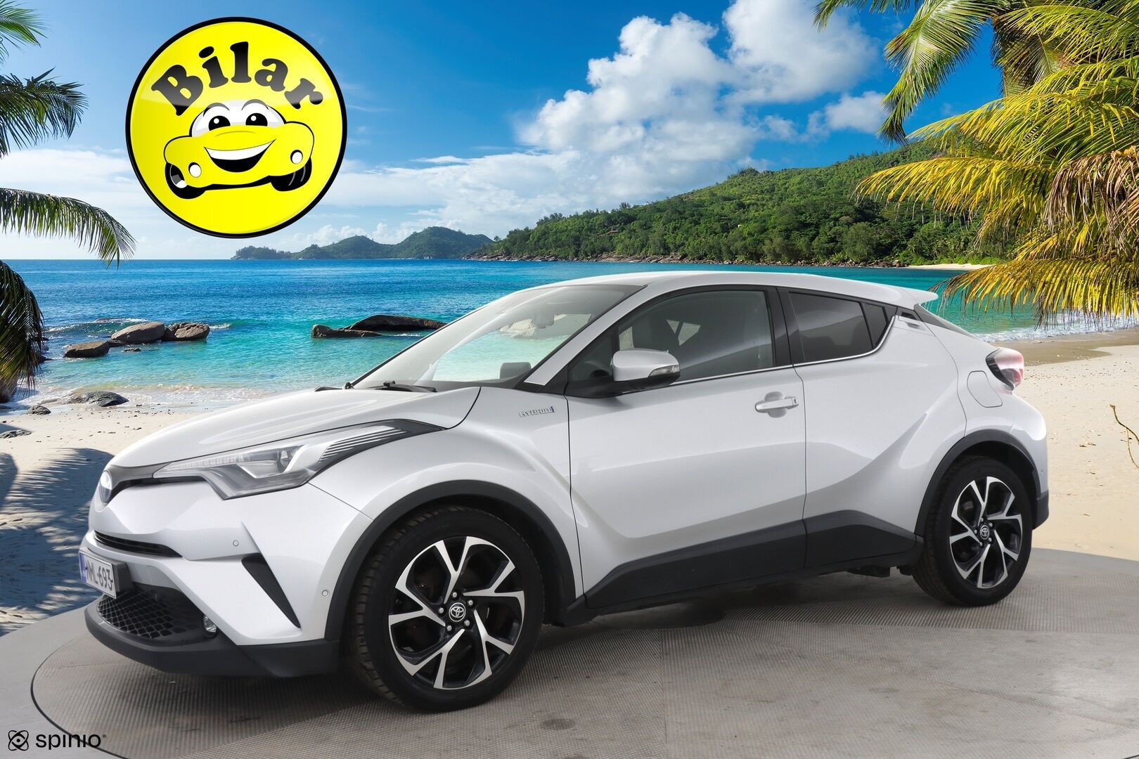 Toyota C-HR 2017 1,8 Hybrid Active - | P-kamera | Puolinahkasisusta | BSM | Keyless | Ledit | Kaistavahti | 2x Toyotan aluvanteet |