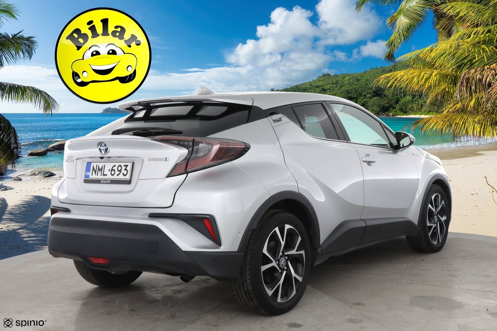 Toyota C-HR 2017 1,8 Hybrid Active - | P-kamera | Puolinahkasisusta | BSM | Keyless | Ledit | Kaistavahti | 2x Toyotan aluvanteet |