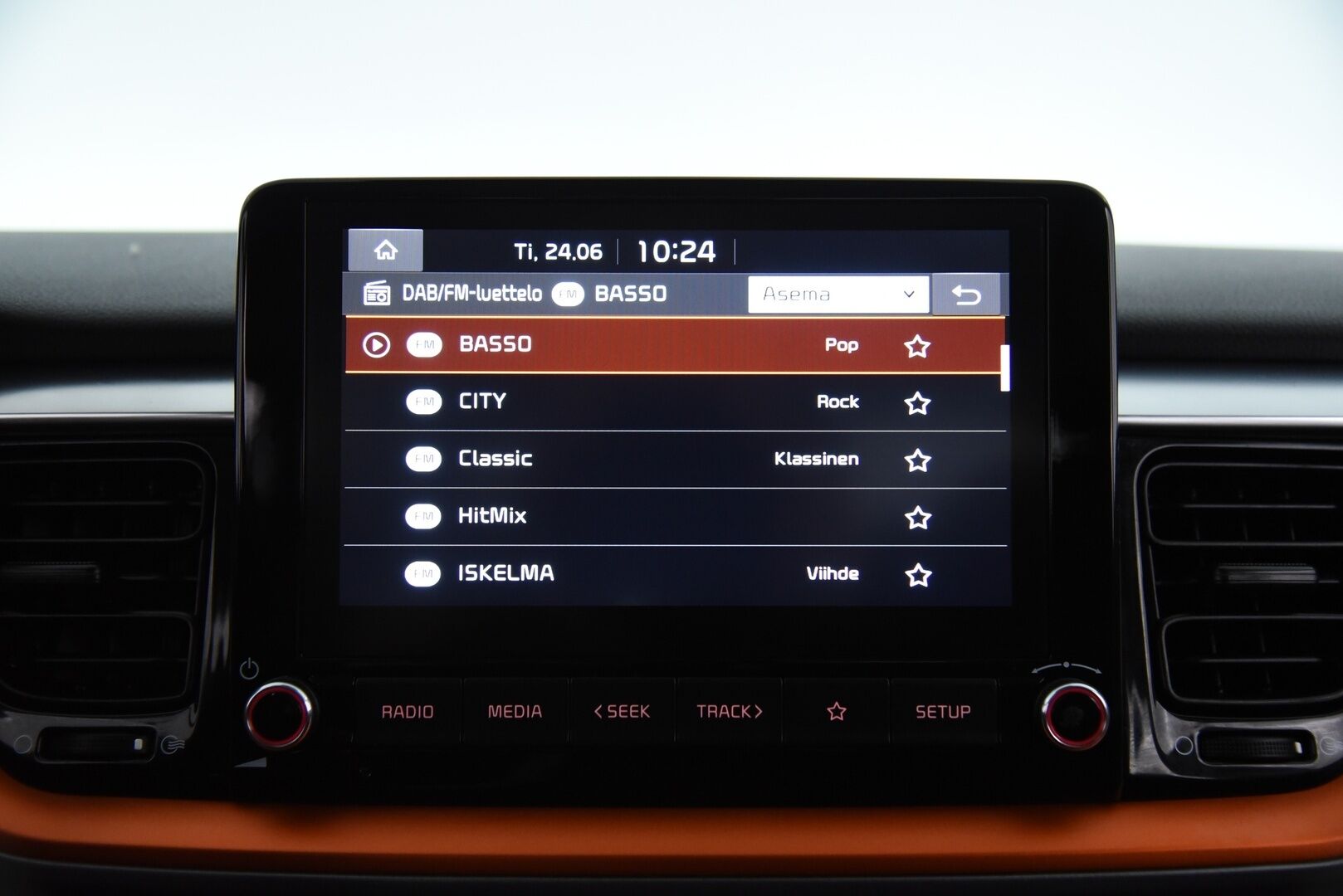 Kia Stonic 2021 1,0 T-GDI 100hv EX Design DCT / 1-om. Suomi-auto / Ratinlämmitin / LED / P. Kamera / Navi / - 2x renkaat&vanteet / Todella siisti! / Merkkihuollettu