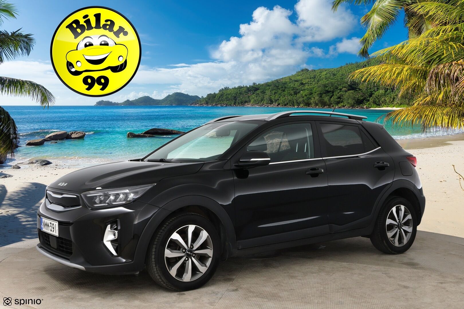 Kia Stonic 2021 1,0 T-GDI 100hv EX Design DCT / 1-om. Suomi-auto / Ratinlämmitin / LED / P. Kamera / Navi / - 2x renkaat&vanteet / Todella siisti! / Merkkihuollettu