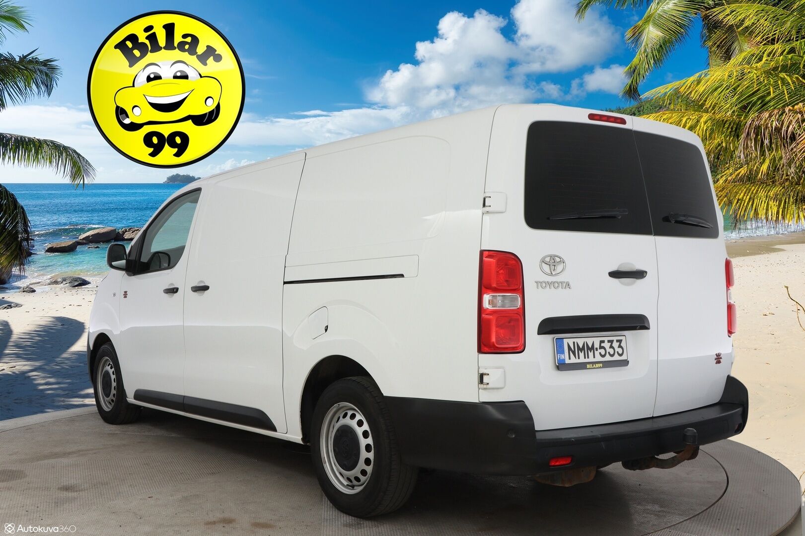 Toyota Proace 2021 L2 2,0 D 120 4x4 5-ovinen - ALV / Suomiauto / Webasto / Vetokoukku / Peruutuskamera / BLIS / Navigointi / Vakkari / Neliveto!
