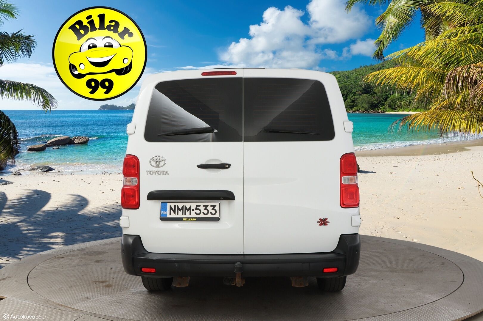 Toyota Proace 2021 L2 2,0 D 120 4x4 5-ovinen - ALV / Suomiauto / Webasto / Vetokoukku / Peruutuskamera / BLIS / Navigointi / Vakkari / Neliveto!