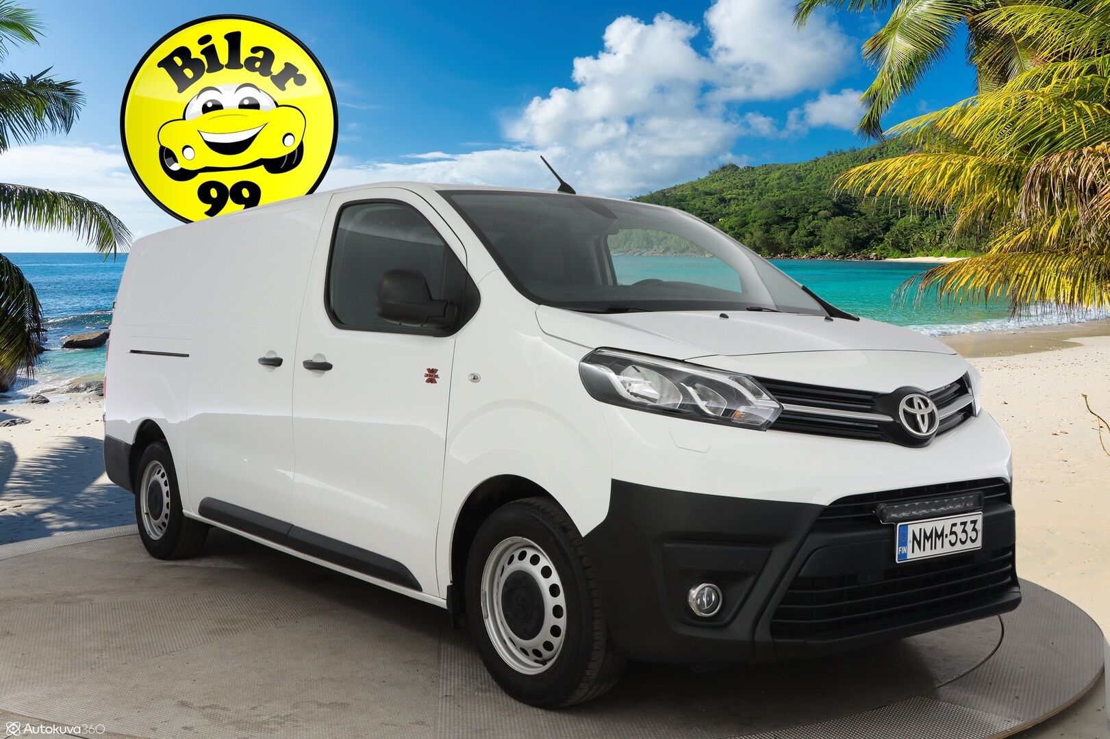 Toyota Proace 2021 L2 2,0 D 120 4x4 5-ovinen - ALV / Suomiauto / Webasto / Vetokoukku / Peruutuskamera / BLIS / Navigointi / Vakkari / Neliveto!