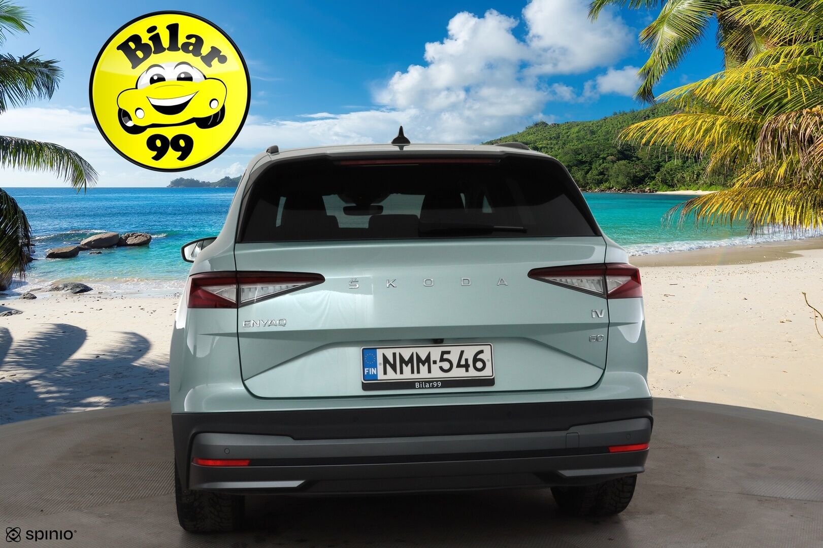 Skoda Enyaq 2022 60 Launch Edition iV * ILP / ACC / Matrix-LED /  P.Kamera / Muistipenkki / Keyless / Navi * - 1.Om suomi-auto / Merkkihuollettu / Kahdet Renkaat 