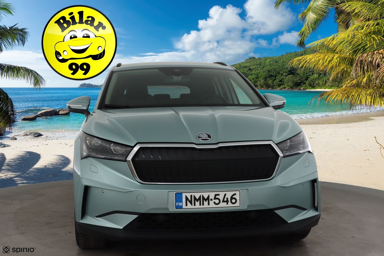 Skoda Enyaq 2022 60 Launch Edition iV * ILP / ACC / Matrix-LED /  P.Kamera / Muistipenkki / Keyless / Navi * - 1.Om suomi-auto / Merkkihuollettu / Kahdet Renkaat 