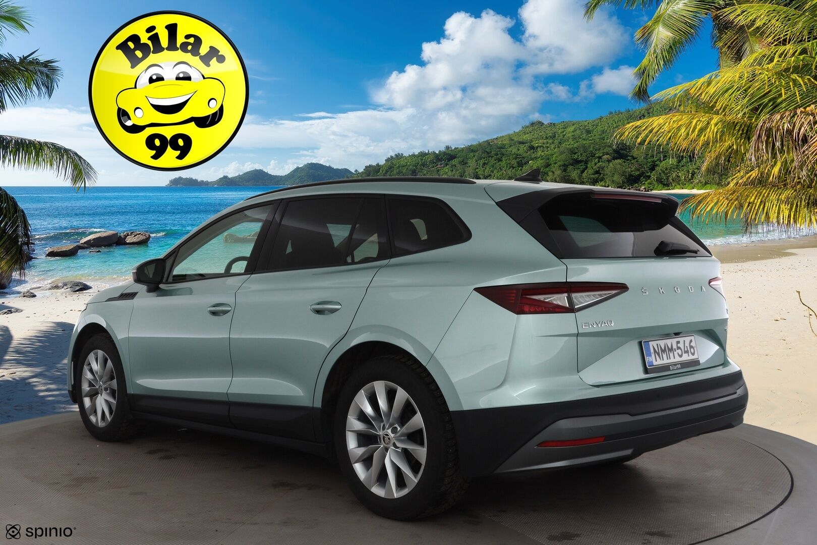 Skoda Enyaq 2022 60 Launch Edition iV * ILP / ACC / Matrix-LED /  P.Kamera / Muistipenkki / Keyless / Navi * - 1.Om suomi-auto / Merkkihuollettu / Kahdet Renkaat 