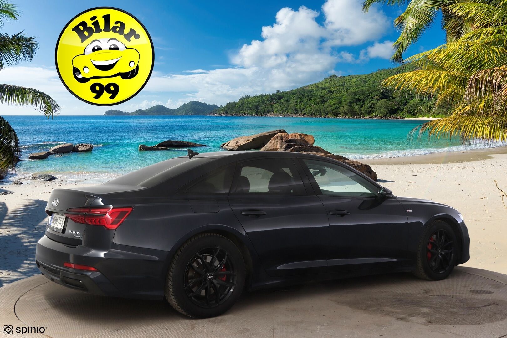 AUDI A6 2020 Sedan Business Sport 55 TFSI e quattro S-tronic S Line * ACC / HUD / P.tutkat / Matrix LED / KeylessGo / Navi * - S-Line paketti!