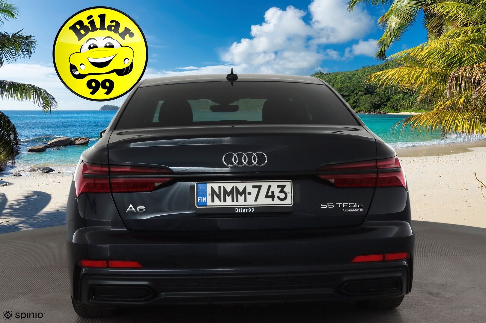 AUDI A6 2020 Sedan Business Sport 55 TFSI e quattro S-tronic * ACC / HUD / P.tutkat / Matrix LED / KeylessGo / Navi *