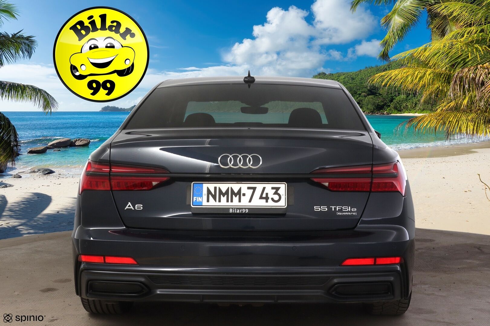 AUDI A6 2020 Sedan Business Sport 55 TFSI e quattro S-tronic S Line * ACC / HUD / P.tutkat / Matrix LED / KeylessGo / Navi * - S-Line paketti!