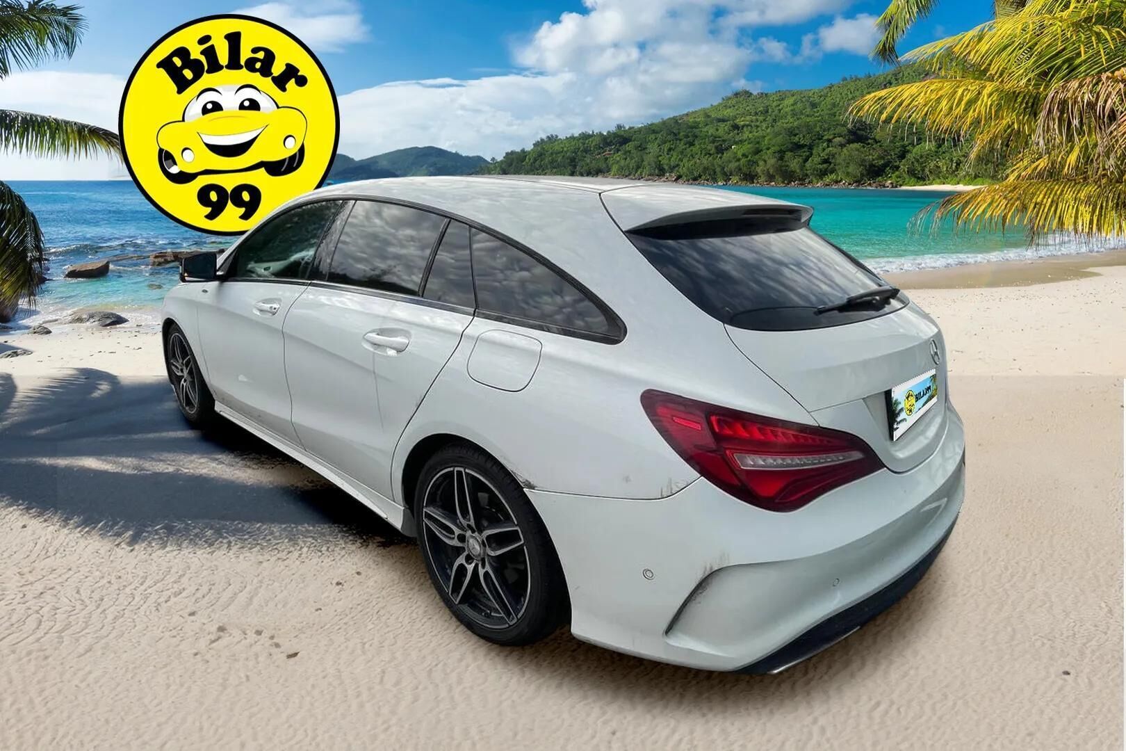 Mercedes-Benz CLA 2017 220 d 4Matic A Shooting Brake Business AMG * Amg sisä/ulko / Peruutuskamera / Nahkapenkit / Blis / Keyless * - * Todella näyttävä AMG paketilla oleva Facelift mallin neliveto CLA!  *