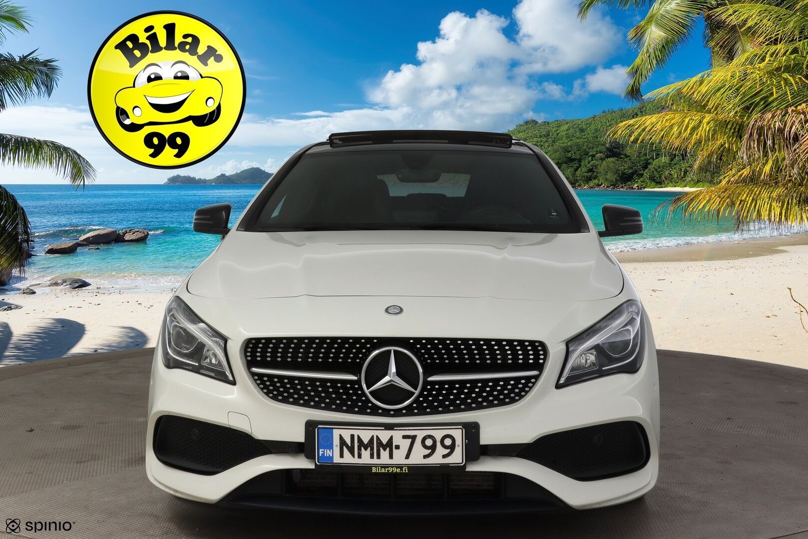 Mercedes-Benz CLA 2017 220 d 4Matic A Shooting Brake Business AMG * Panorama / Peruutuskamera / Nahkapenkit / Blis / Keyless / LED * - * Todella näyttävä AMG paketilla oleva Facelift mallin neliveto CLA!  *