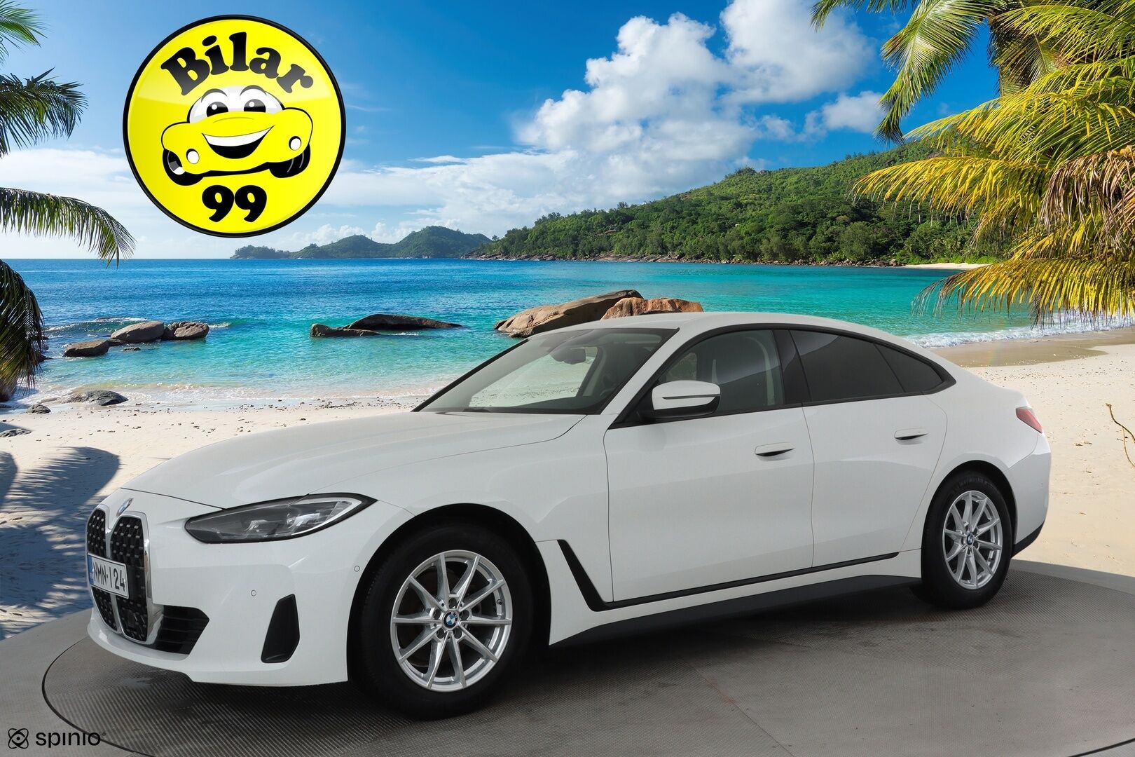 BMW 420 2022 G26 Gran Coupé 420d A Business MHEV * Adapt.Vakkari / Peruutuskamera / HiFi / Vetokoukku / Comfort Access / LED / Navi - 1Om Suomiauto / 2x Renkaat aluvantein / Juuri huollettu!
