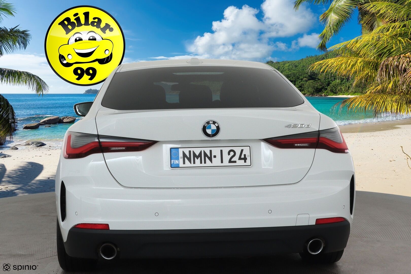 BMW 420 2022 G26 Gran Coupé 420d A Business MHEV * Adapt.Vakkari / Peruutuskamera / HiFi / Vetokoukku / Comfort Access / LED / Navi - 1Om Suomiauto / 2x Renkaat aluvantein / Juuri huollettu!