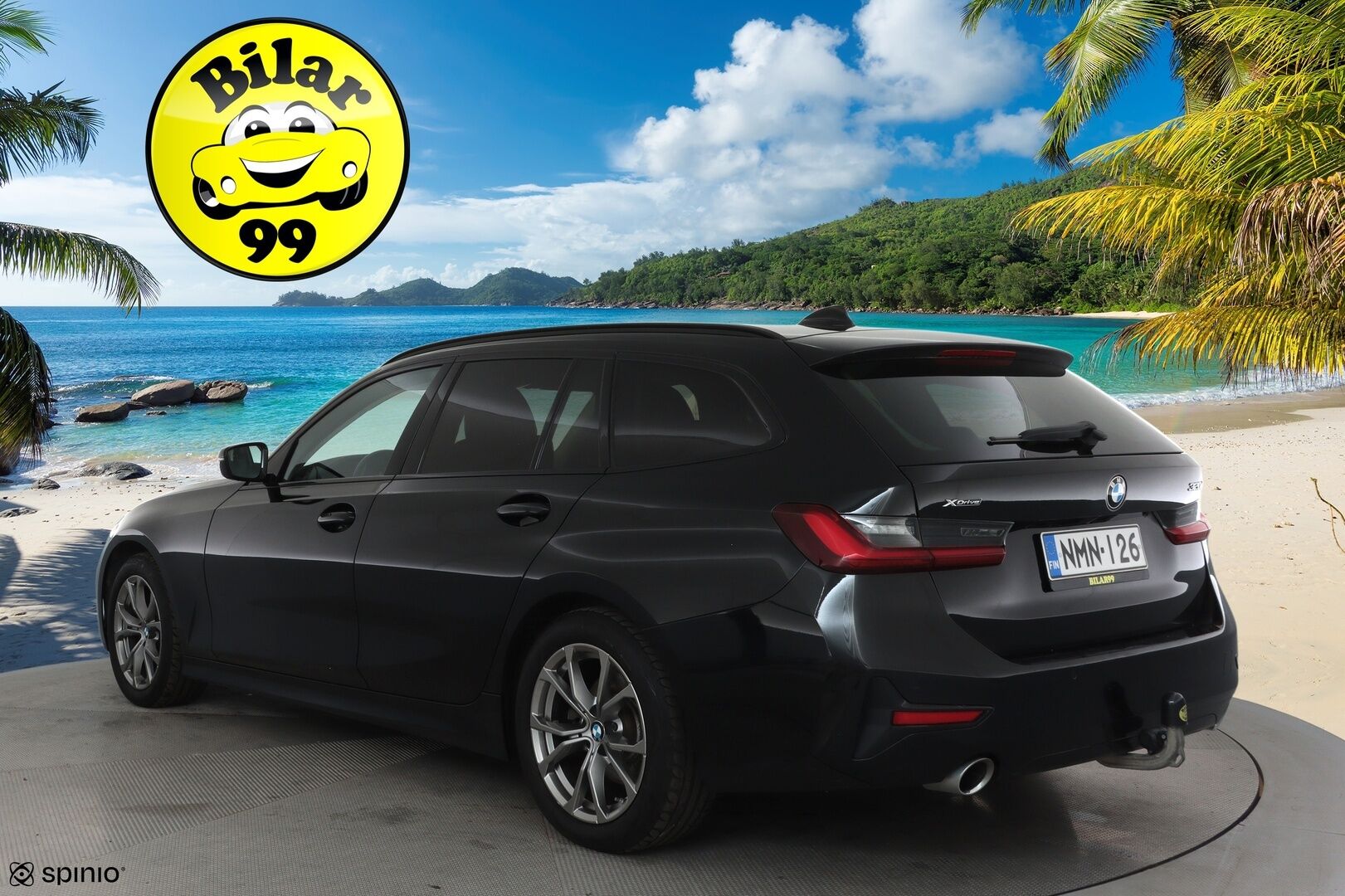 BMW 320 2022 G21 Touring 320d A xDrive Business Sport MHEV **Adapt.vakkari / Webasto / LED / Navi / Digimittaristo / Koukku** - 3,99 % KORKOTARJOUS TÄHÄN AUTOON - 1.Om Suomi-auto / Kahdet renkaat aluvanteilla / Sporttipenkit