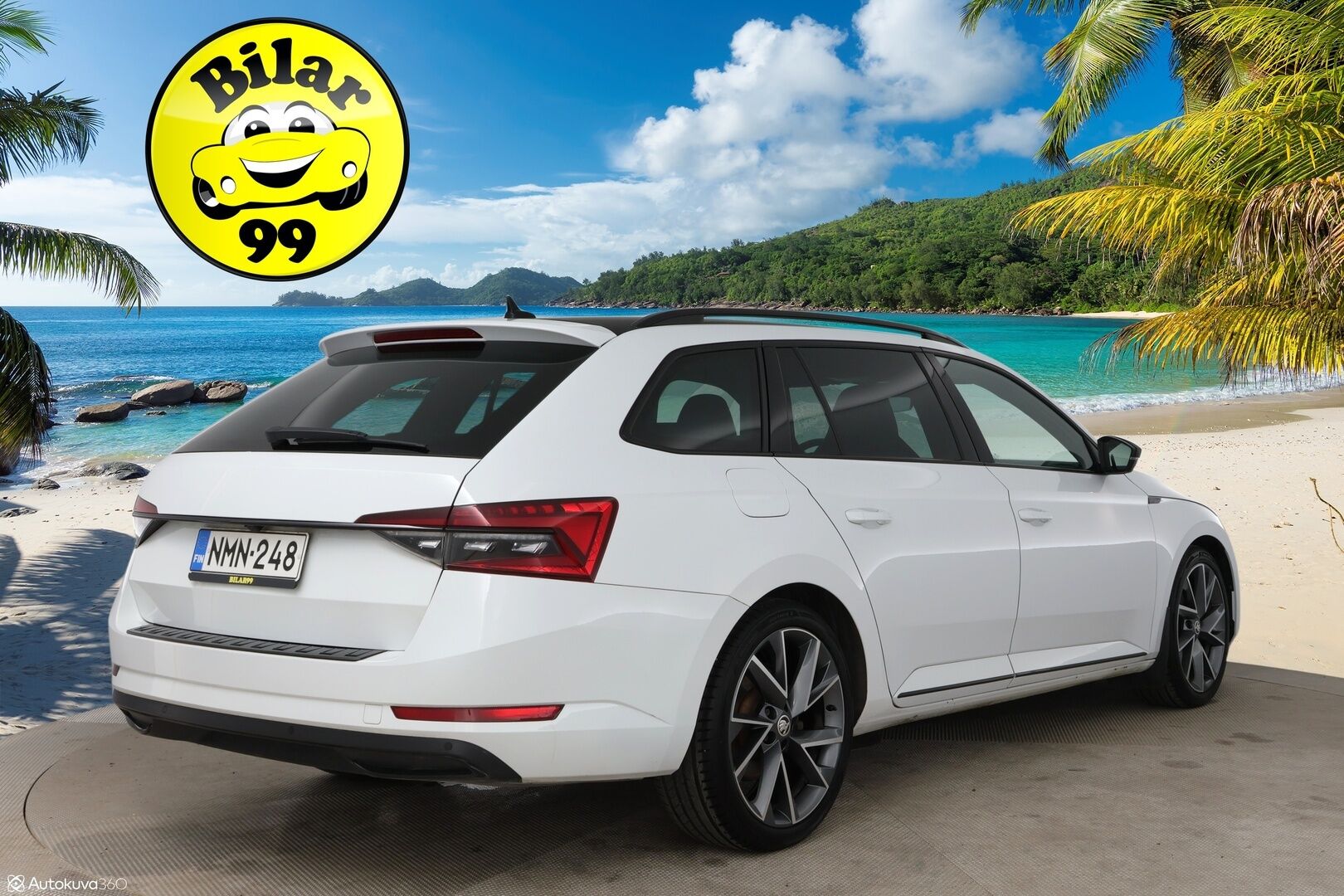 Skoda Superb 2020 2,0 TDI 140kw Sportline 4x4 DSG Autom. Adapt.Vakkari / Digimittaristo / Peruutuskamera / KeylessGo - Tehokas Neliveto Vetokoukulla! / Kahdet Skodan aluvanteet 