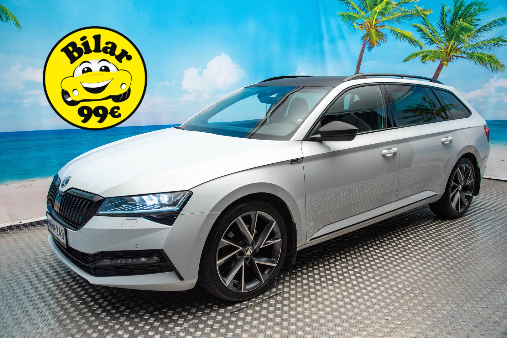 Skoda Superb 2020 2,0 TDI 140kw Sportline 4x4 DSG Autom. Adapt.Vakkari / Digimittaristo / Peruutuskamera / KeylessGo - Tehokas Neliveto Vetokoukulla!