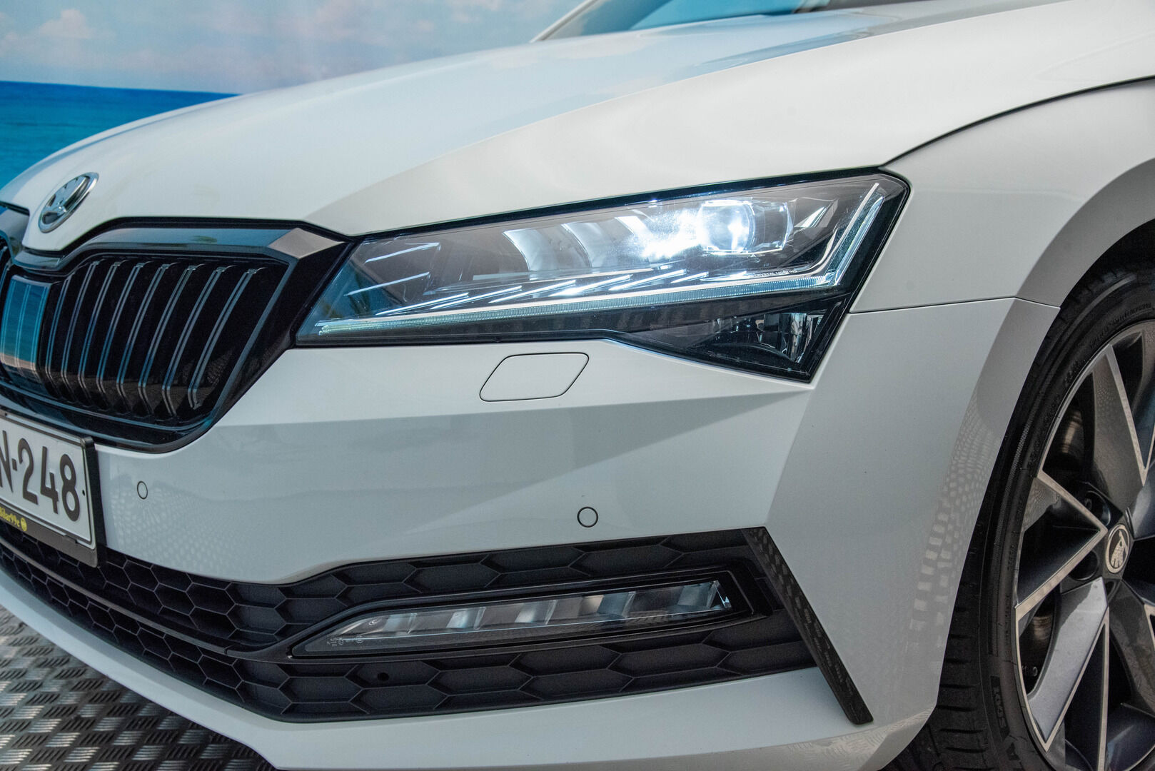 Skoda Superb 2020 2,0 TDI 140kw Sportline 4x4 DSG Autom. Adapt.Vakkari / Digimittaristo / Peruutuskamera / KeylessGo - Tehokas Neliveto Vetokoukulla!