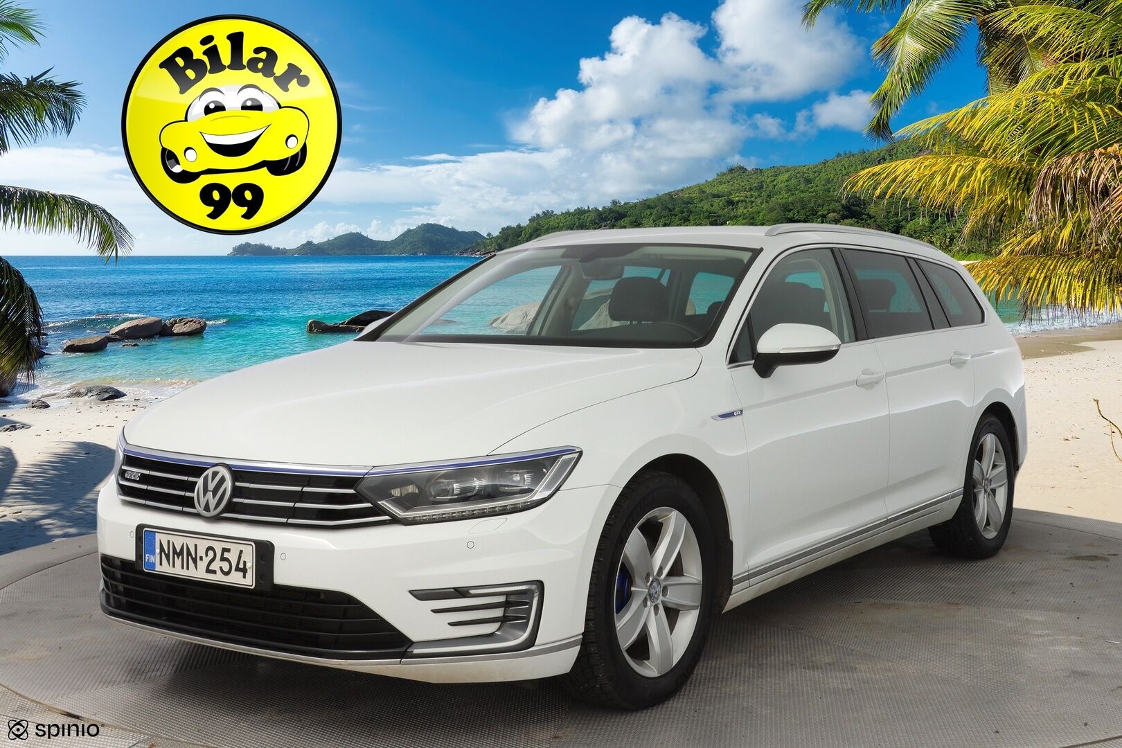 Volkswagen Passat 2018 Variant GTE  Plug-In Hybrid 160 kW DSG * ACC / Webasto / Vetokoukku / Nahka-alcantara / Peruutuskamera * - Akku kuntotarkastettu / 2x vanteet / Juuri katsastettu