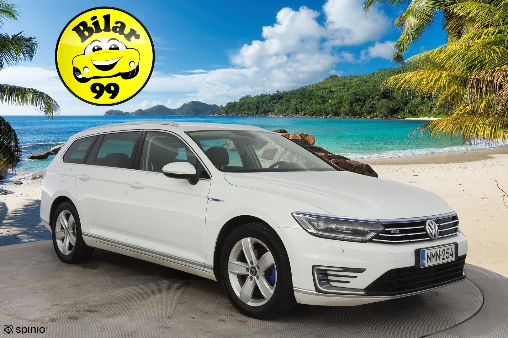 Volkswagen Passat 2018 Variant GTE  Plug-In Hybrid 160 kW DSG * ACC / Webasto / Vetokoukku / Nahka-alcantara / Peruutuskamera * - Akku kuntotarkastettu / 2x vanteet / Juuri katsastettu